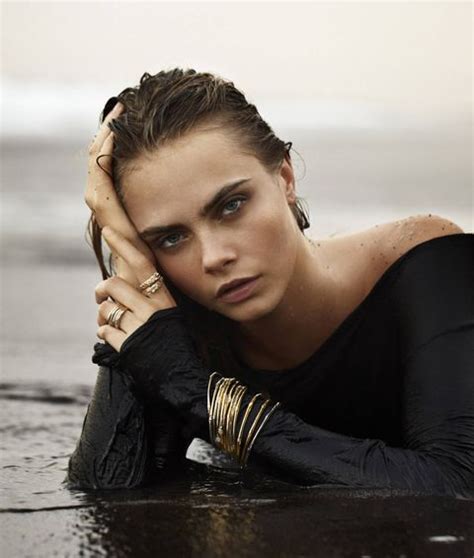Cara Delevingne. Cara Delevingne used her platform to make a point about how differently the world sees the nipples of men and women. In this photo, she pointed out the similarities between male ...